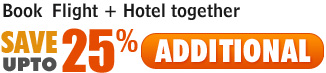 Save upto 25% on Flights & Hotels with CheapOair.com