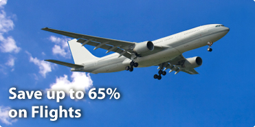 Save upto 65% on airfare with CheapOair.com
